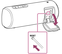 分享索尼SRS-XB21使用RESET按钮的方法介绍。