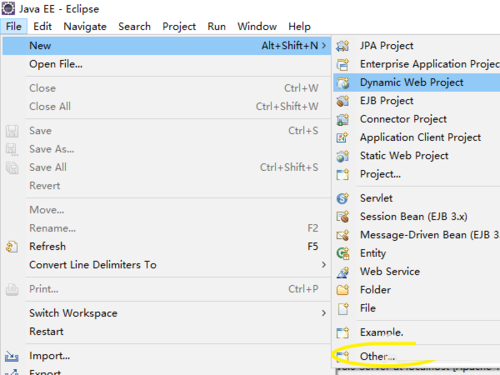 教你在eclipse中快速建立web项目的流程介绍。
