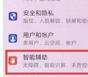华为mate20x中将抬手亮屏打开的具体操作截图