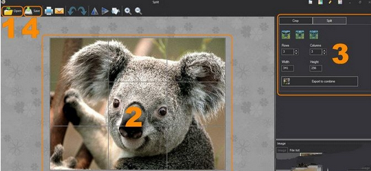小编教你图片工厂中裁剪分割功能的步骤讲解。