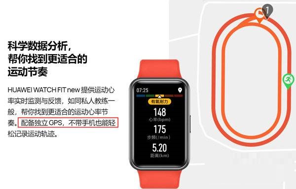 分享华为watchfitnew有没有GPS。