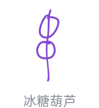 分享QQ画图红包怎么画冰糖葫芦。