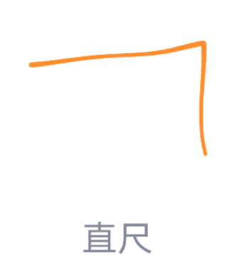 分享QQ画图红包直尺怎么画。