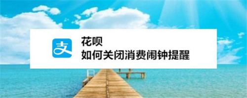 教你支付宝花呗如何关掉消费闹钟提醒。