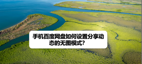 分享手机百度网盘在哪里设置无图分享动态。