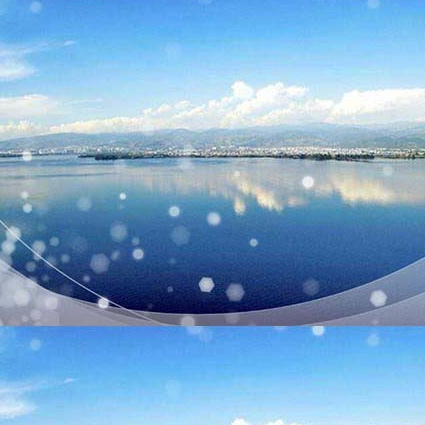 爱剪辑给图片制作航拍效果的方法分享。