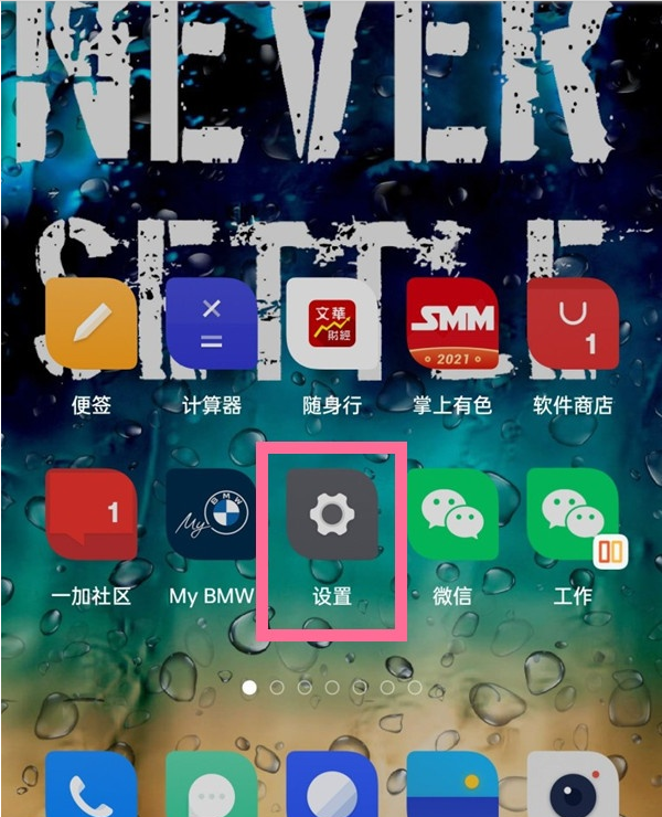 一加9在什么地方看实时网速。