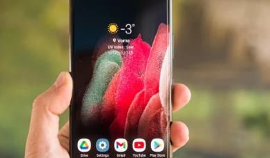 三星S21如何重启手机。