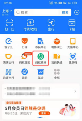 支付宝蚂蚁森林桃树装扮如何获得。