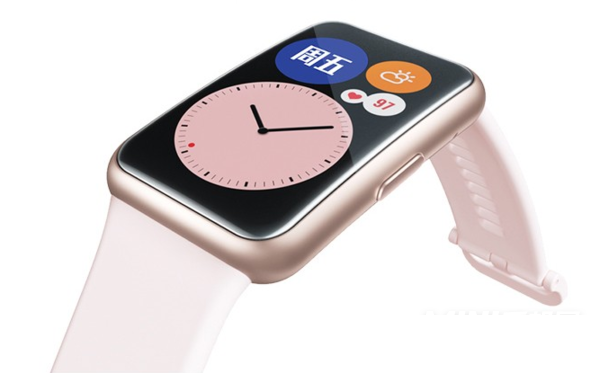 华为watchfitnew如何充电。