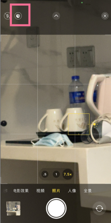 iphone13pro如何拍夜景。