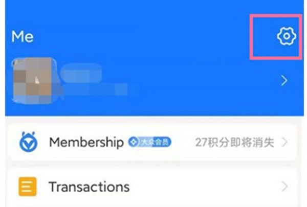 支付宝怎么切换语言系统。