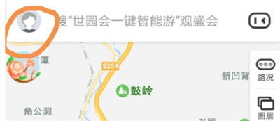 百度地图怎么设置朝向。