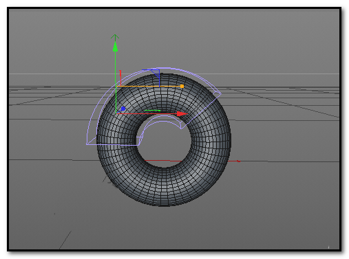 C4D建模弯曲管道模型的图文操作截图