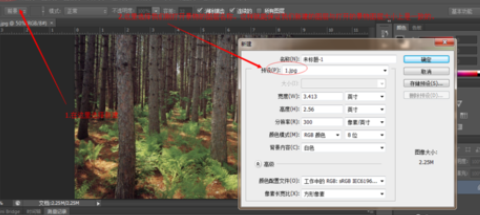photoshop制作雪景图的操作流程截图