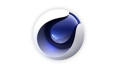 在C4D里使用坍塌工具处理球体的操作过程。