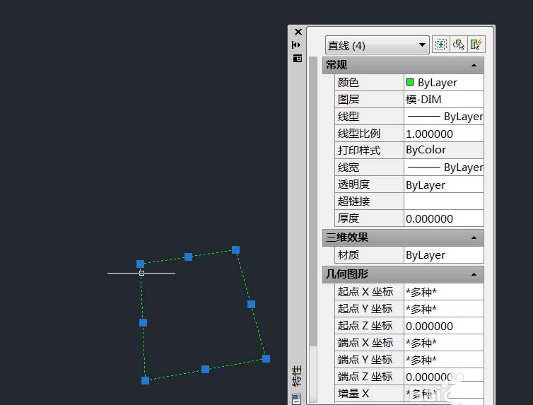 cad对象特性不显示的解决操作介绍截图