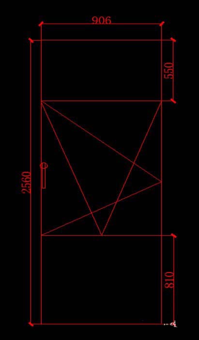 cad绘制窗户平面图的操作过程截图