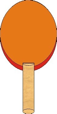 cdr制作彩色乒乓球拍的操作过程截图