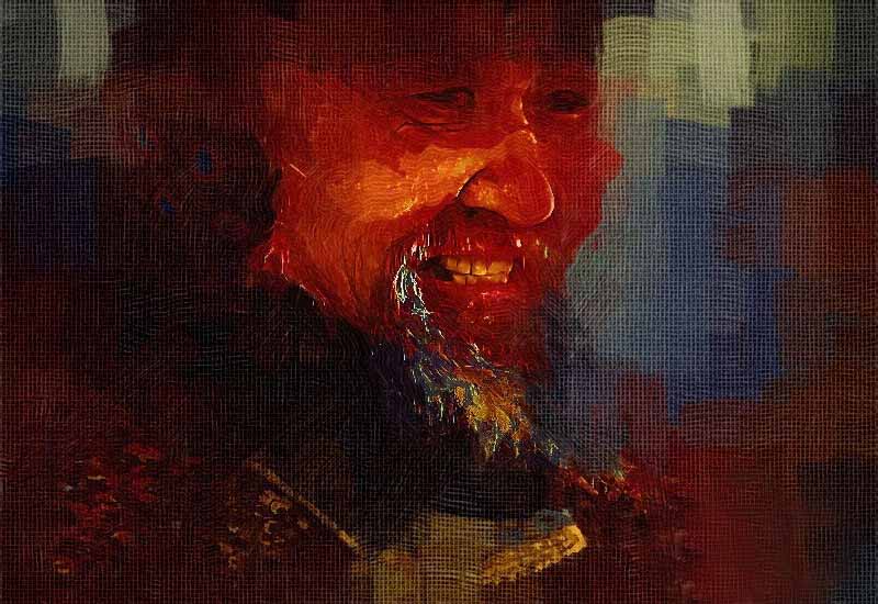 Painter制作哥特式油画的操作过程截图