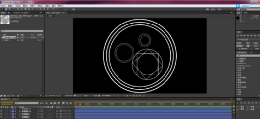 Ae制作魔法阵的图文操作过程截图