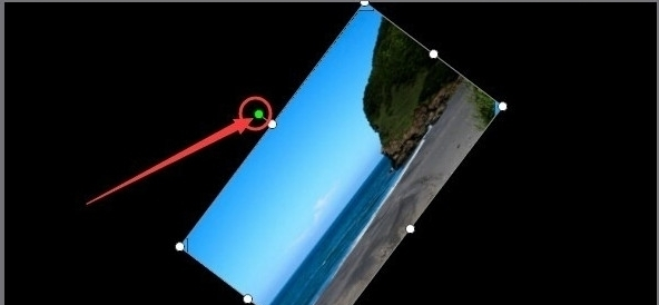 威力导演旋转视频的操作过程截图