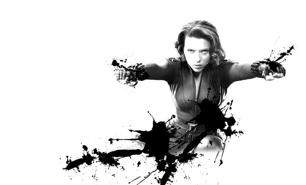 PS合成超酷泼墨效果海报的详细操作截图