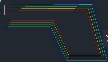 AutoCAD使用多线工具绘制多线的操作流程截图