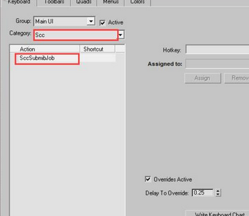 3DMAX为炫云云渲染按钮设置快捷键的简单操作截图