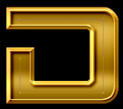 Adobe Photoshop CS6打造炫酷金属文字效果的操作流程截图