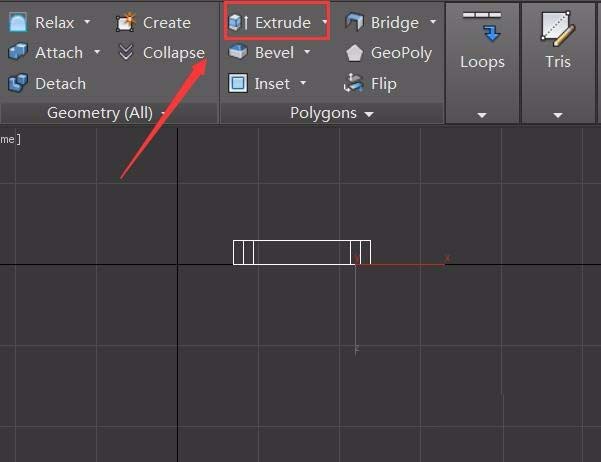 3dsmax创建四角小板凳模型的详细操作截图