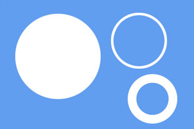 PhotoShop7用工具画圆的具体操作方法截图