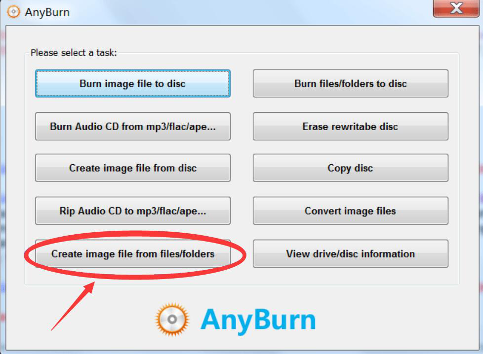 小编分享AnyBurn如何将文件制作成光盘镜像。
