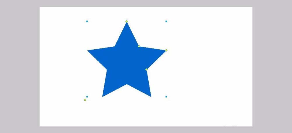 fireworks绘制星形的操作方法截图