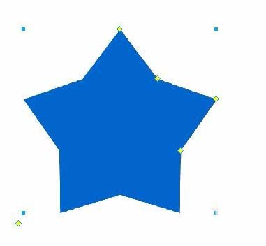 fireworks绘制星形的操作方法截图