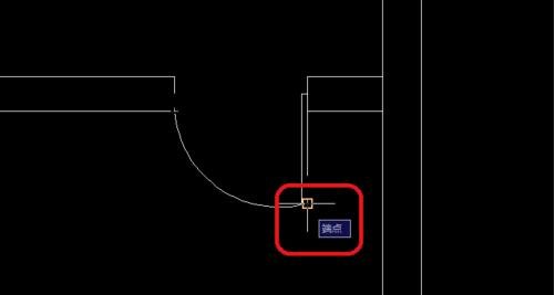 AutoCAD绘画平面图门的相关操作教程截图