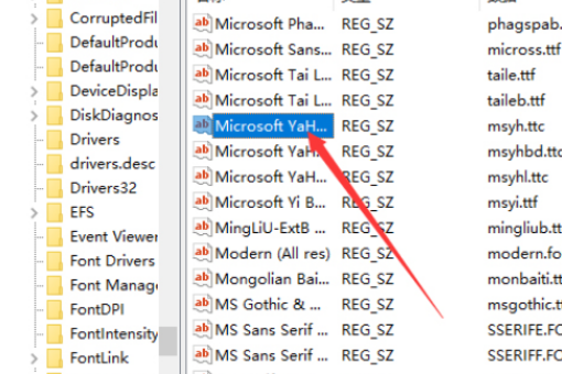 win10版本1909默认字体如何修改。