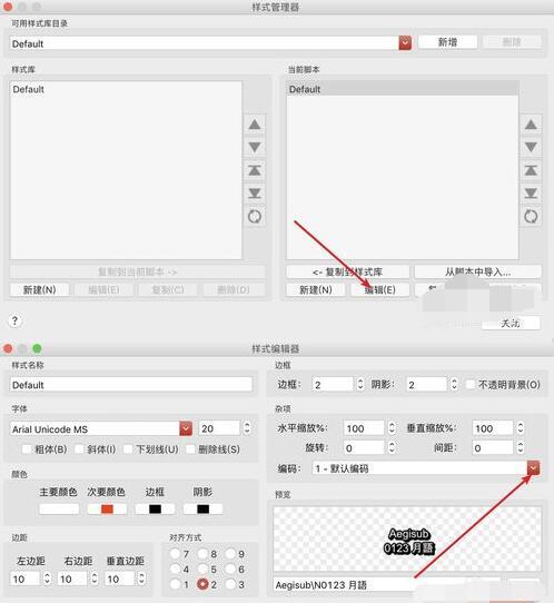 Aegisub中字幕乱码问题的处理办法截图