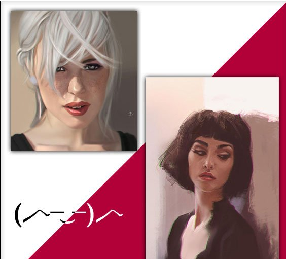 用 PS 将两张图片叠加的方法技巧。