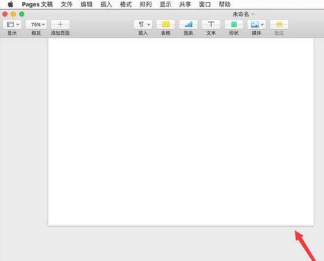 Pages将文稿设置默认横版的操作步骤截图