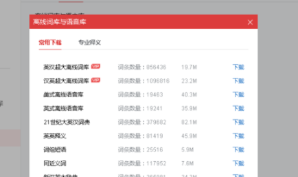 有道词典中没有网络进行查询单词的操作教程截图