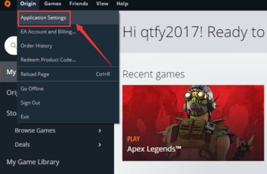 Origin橘子平台更改为中文的操作教程截图