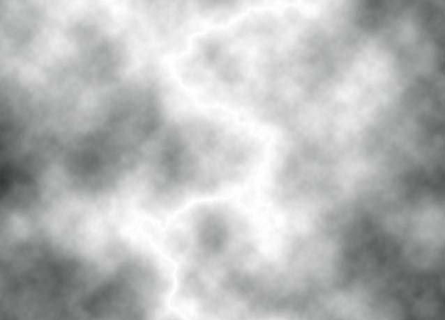 Adobe Photoshop制作一道闪电特效的操作教程截图