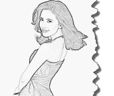 Google Picasa把图片打造成铅笔素描效果的操作步骤截图