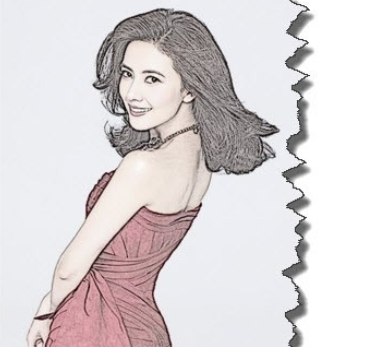 Google Picasa把图片打造成铅笔素描效果的操作步骤截图