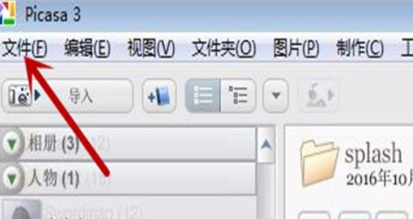 Google Picasa中使用导入来源功能的操作教程截图