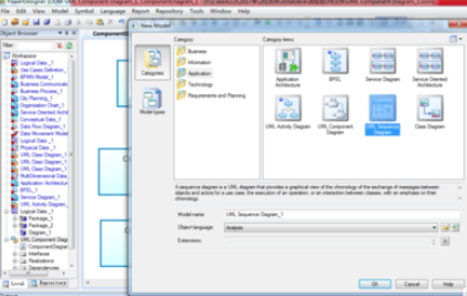 Power Designe建立UML序列图的操作教程截图