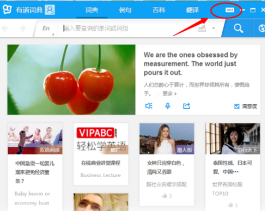 有道词典设置迷你窗口的操作教程截图