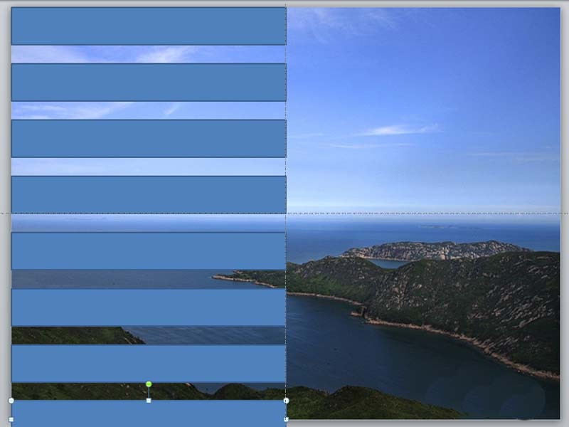 PowerPoint Viewer制作高逼格背景图的操作方法截图