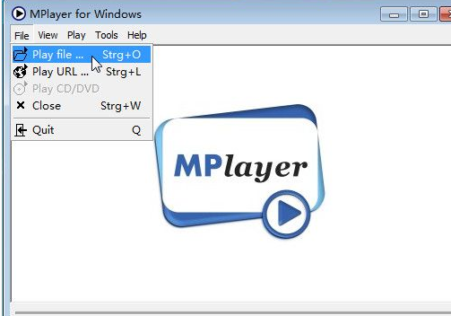 MPlayer播放器打开播放本地视频文件的操作教程截图